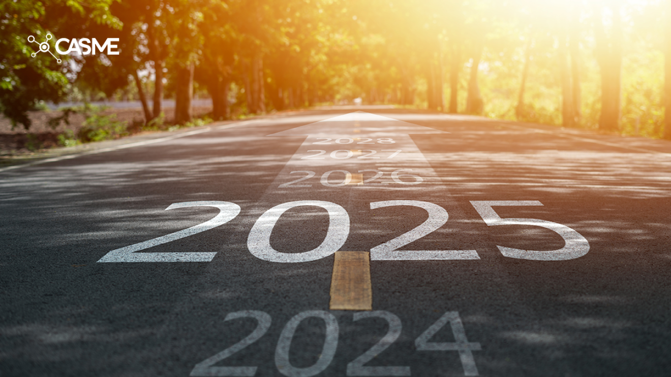 Image of road going from 2024 to 2025