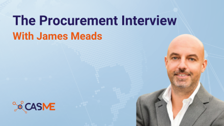 The Procurement Interview with James Meads graphic