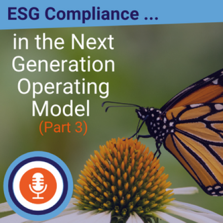 ESG Compliance in the Next Generation Operating Model graphic