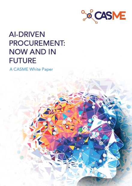 AI Driven Procurement White paper front cover